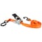 Keeper 15'X1" Ratchet Tie-Down, Org, S-Hooks, 500Lbs WLL, PK2 45518 - alternate 2